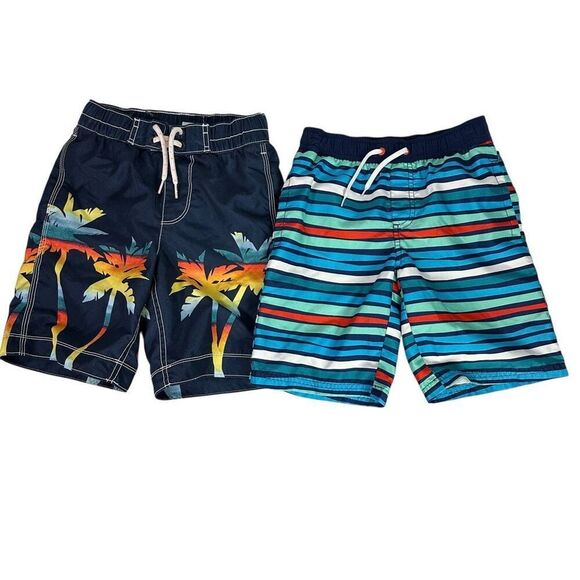 Boys Swim Trunk Board Shorts size Small Crazy 8 Gap - Picture 1 of 11